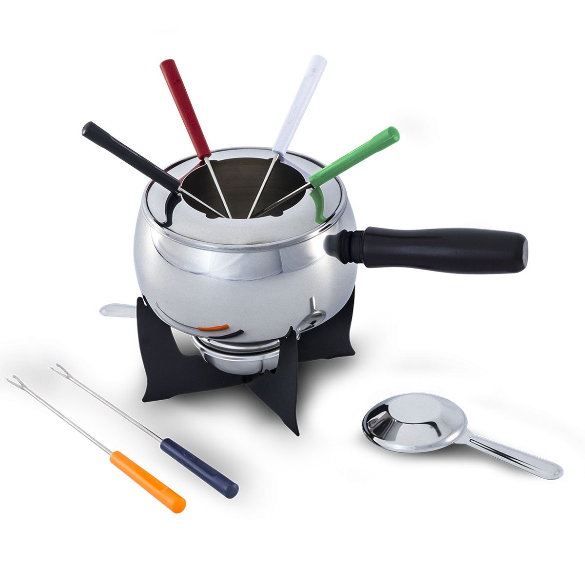 Juego para Fondue de Acero Inoxidable 11 Piezas Brinox