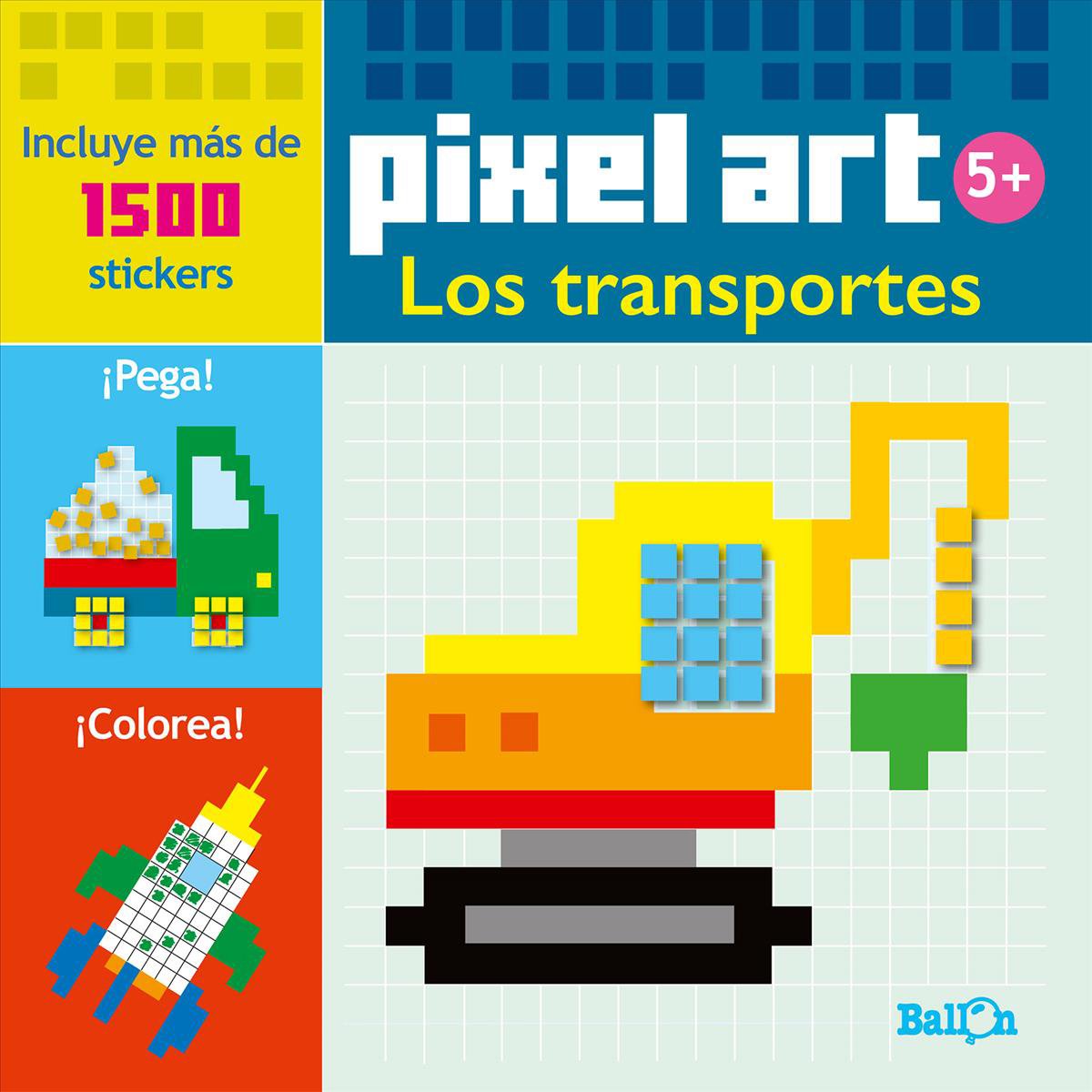 Transportes, los (Pixel Art) de Vecchi