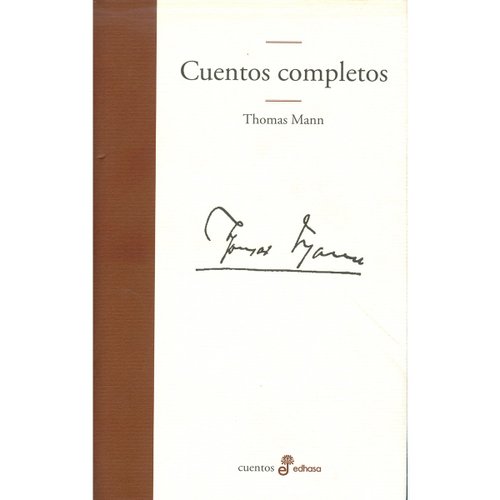 Cuentos Completos de Thomas Mann de Vecchi