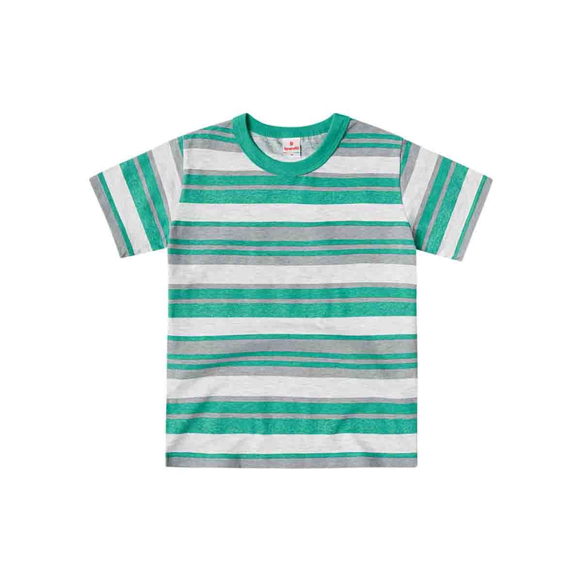 Camiseta Color Verde Combinado Brandillini para Ni&ntilde;o