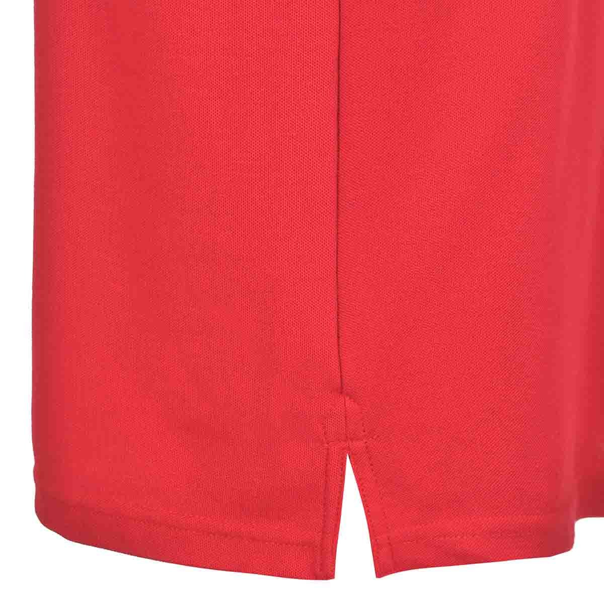 Playera Polo Color Rojo Slim Fit Carlo Corinto