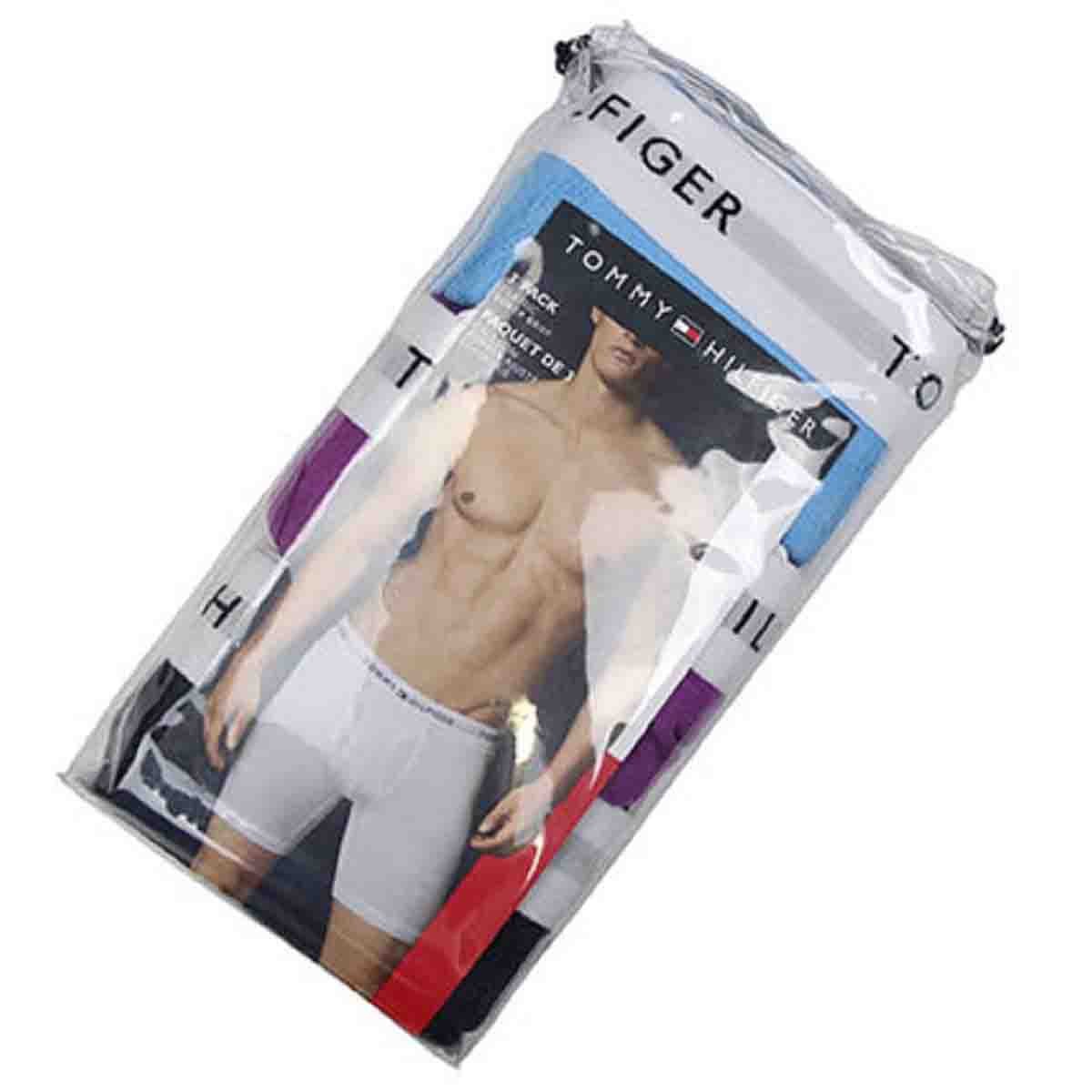 Bóxer Corto 3 Pack con Elástico Expuesto Tommy Hilfiger