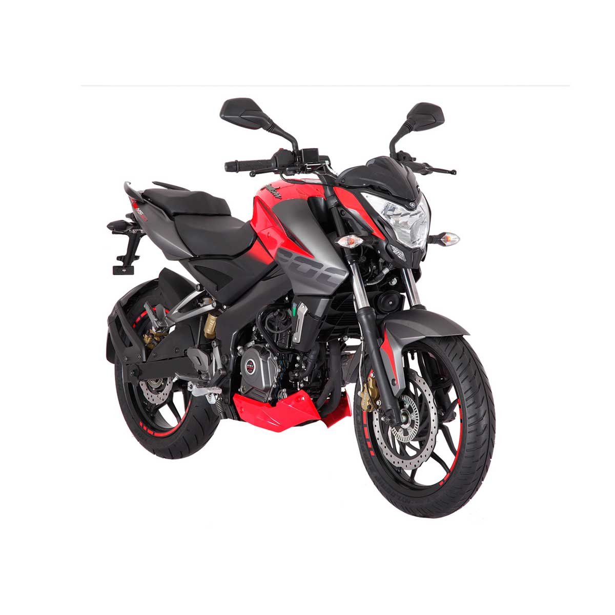 Motocicleta Pulsar Ns 200 Cc Fi Roja Bajaj