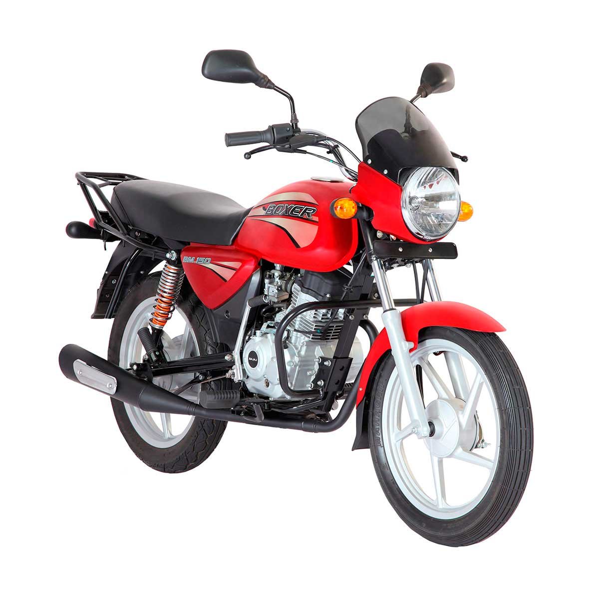 Motocicleta Boxer 150 Cc Bm Roja Bajaj