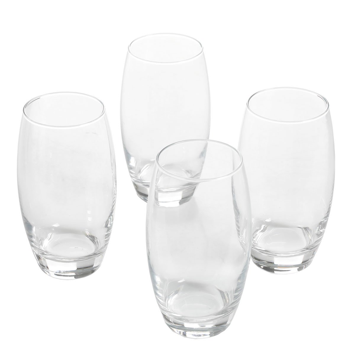 Set  4 Vasos Vidrio Monte Carlopasabache