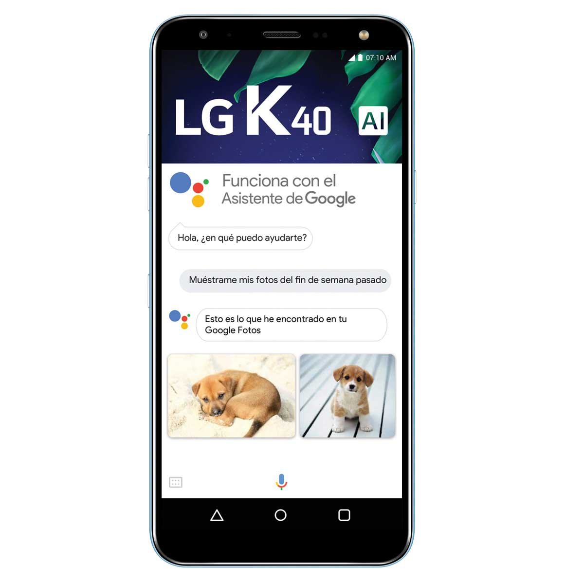 Celular LG X420Hm K40 Color Azul R9 (Telcel)