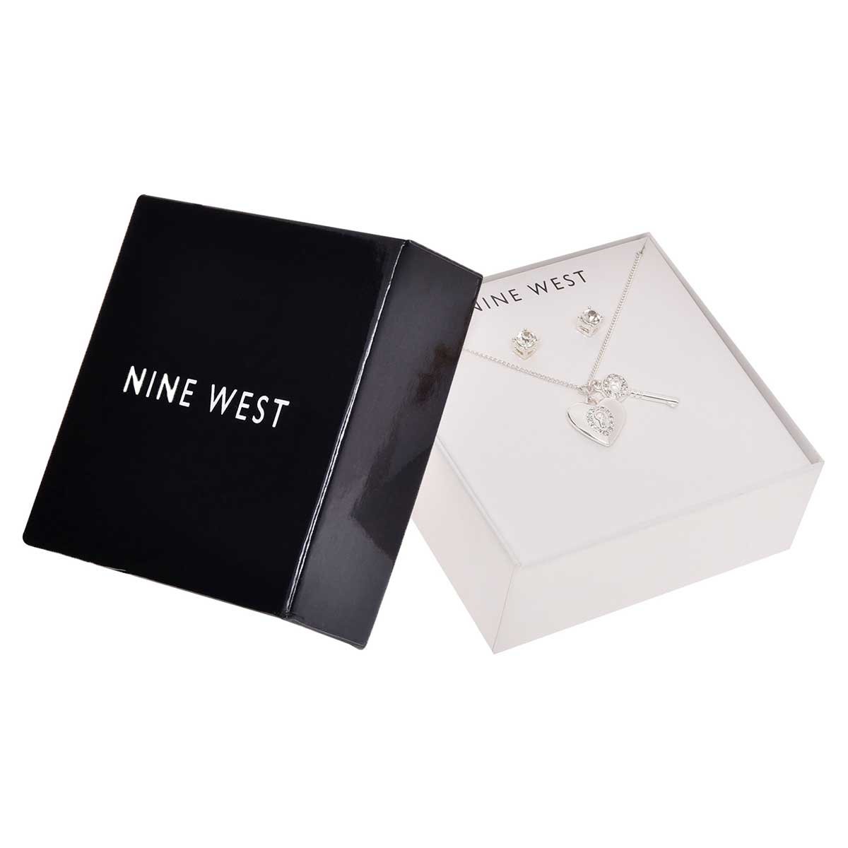 Juego de Acero Plateado Nine West