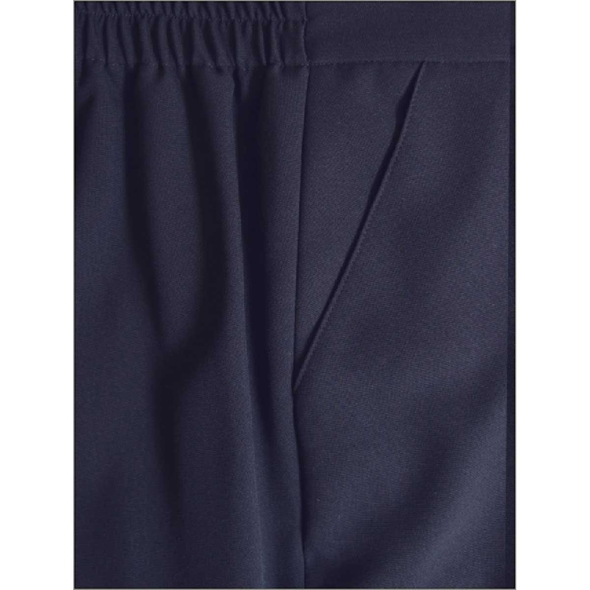 Pantalón Básico con Elastico Azul Pavla Mint para Mujer