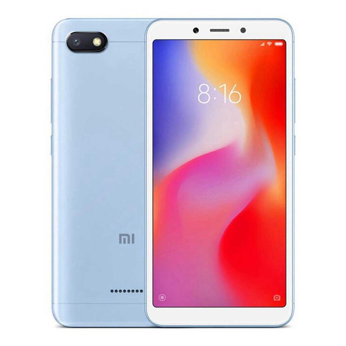 Celular Xiaomi Redmi 6A Color Azul Open