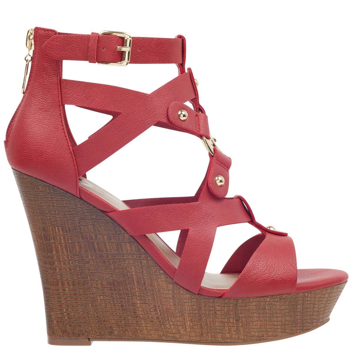Alpargata Cuña Rojo G By Guess
