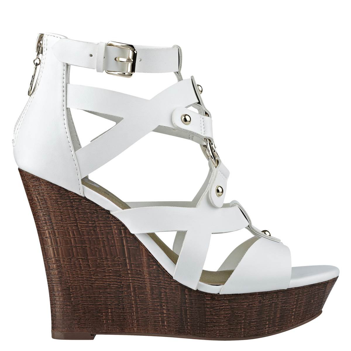 Alpargata Cuña Blanco G By Guess
