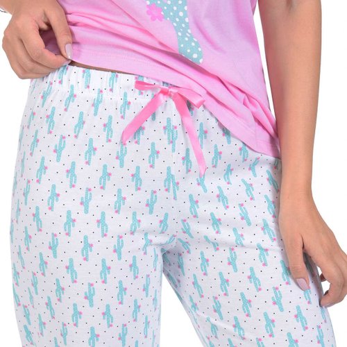 Pijama Chifon Playera y Pantal&oacute;n la Nuit