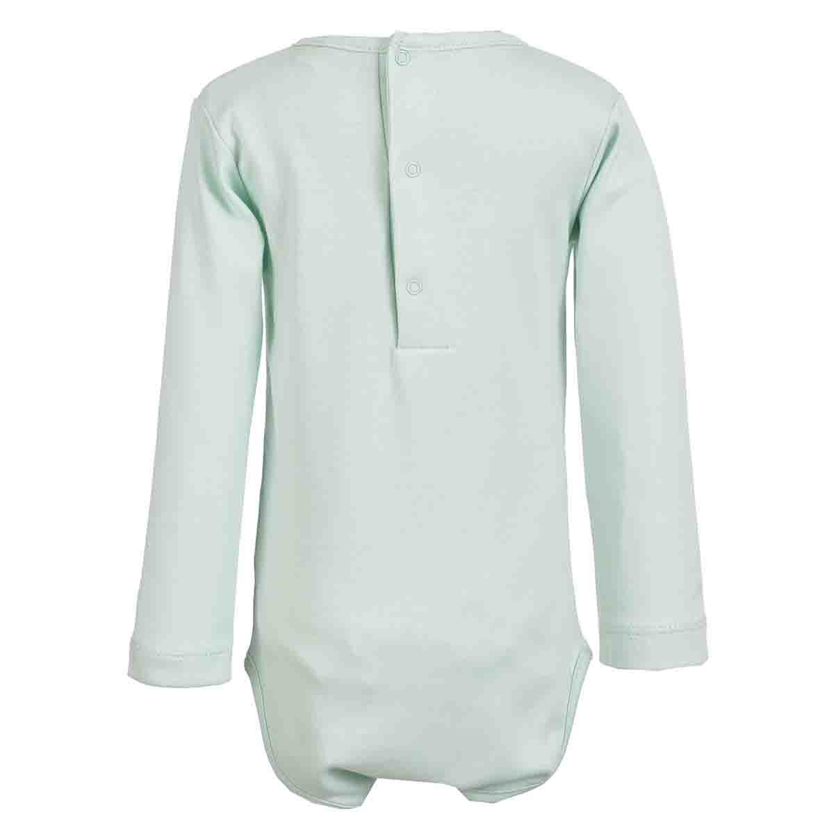 Body Manga Larga Estampado Color Verde Combinado Carosello