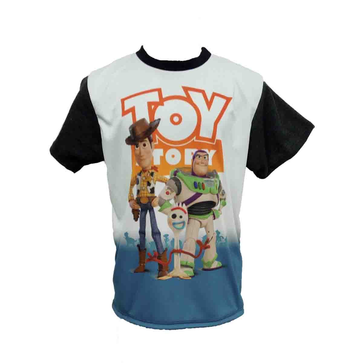 Playera Estampada Multicolor Toy Story para Niño