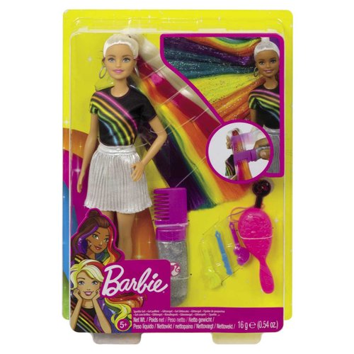 Barbie Peinados de Arcoíris Mattel