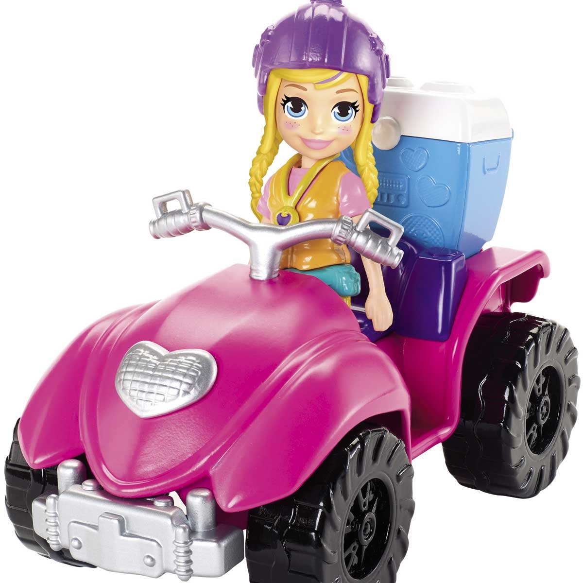 Polly Pocket! Cuatrimoto de Aventuras Mattel