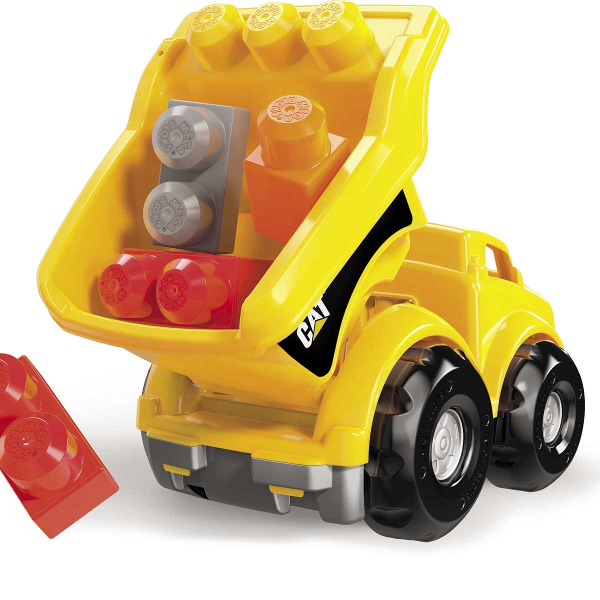 Mega Bloks CAT Camion Dumper Lil - Gioco Costruzioni 1-5 Anni