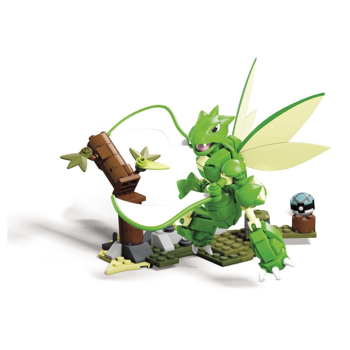Mega Construx Pokemon Scyther Doble Filo Mattel
