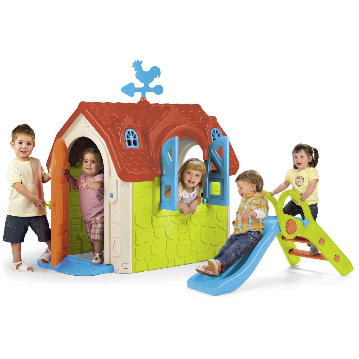 Casa Lovely House con Tobogan   Famosa