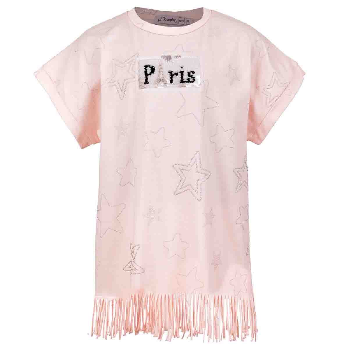 Playera Color Rosa Philosophy Girls