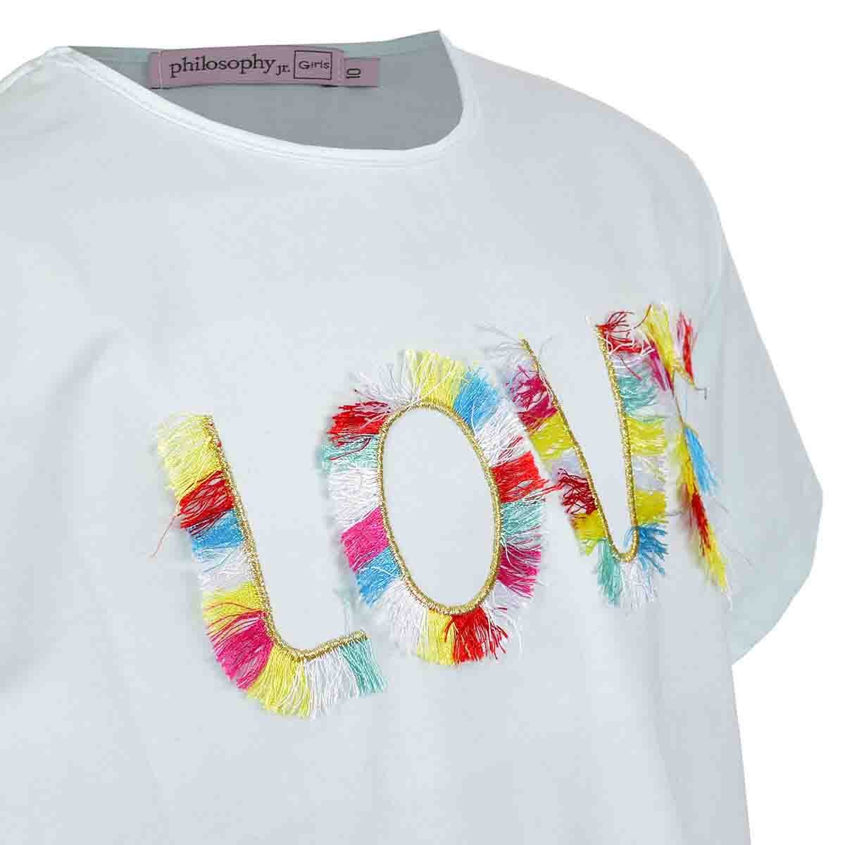 Playera Color Rosa Philosophy Girls