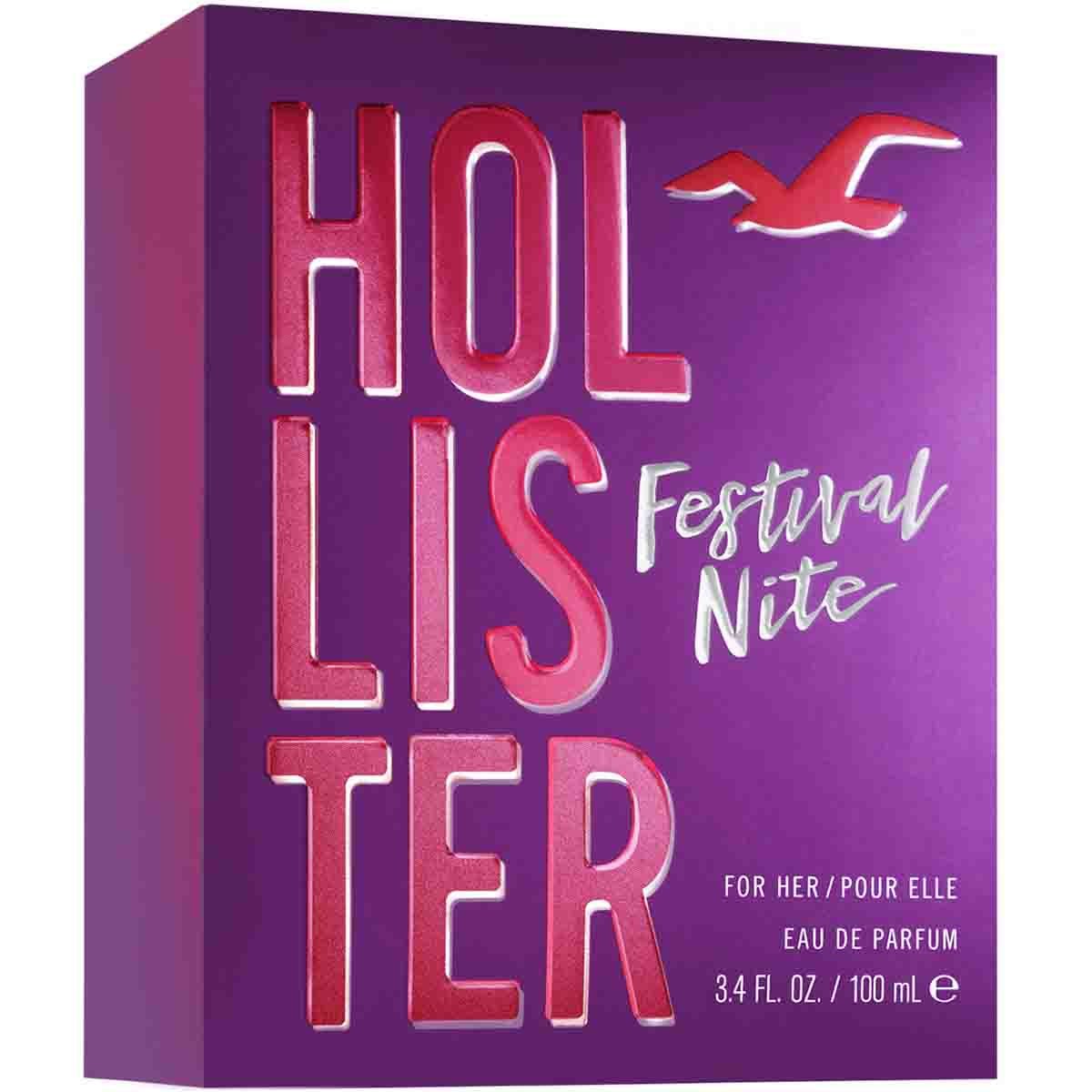 Fragancia para Mujer Hollister Festival Nite Edp 100 Ml