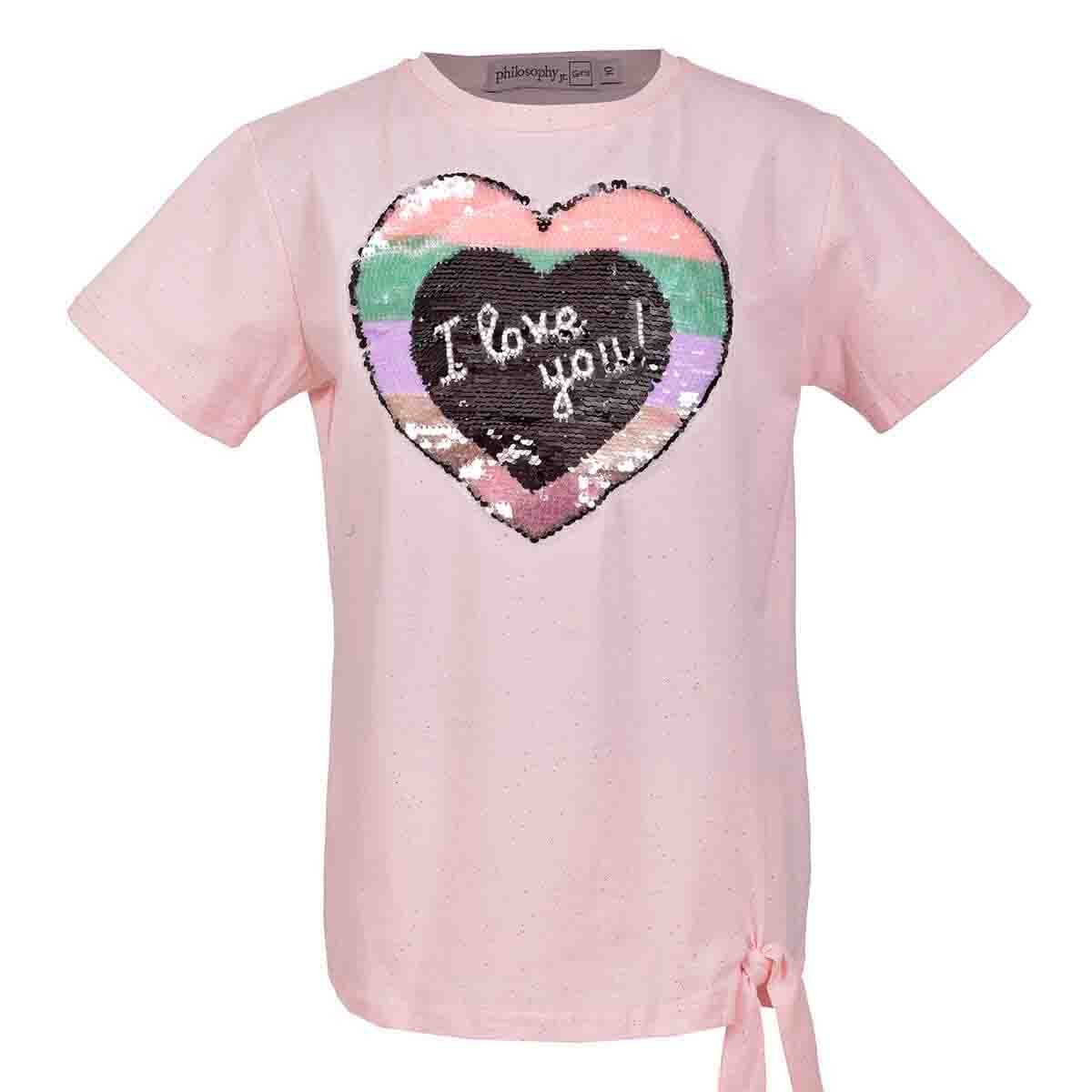 Playera Color Rosa Philosophy Girls