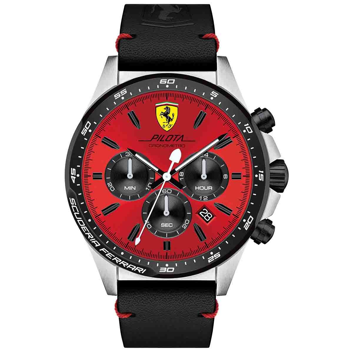 Reloj para Caballero Color Negro Ferrari