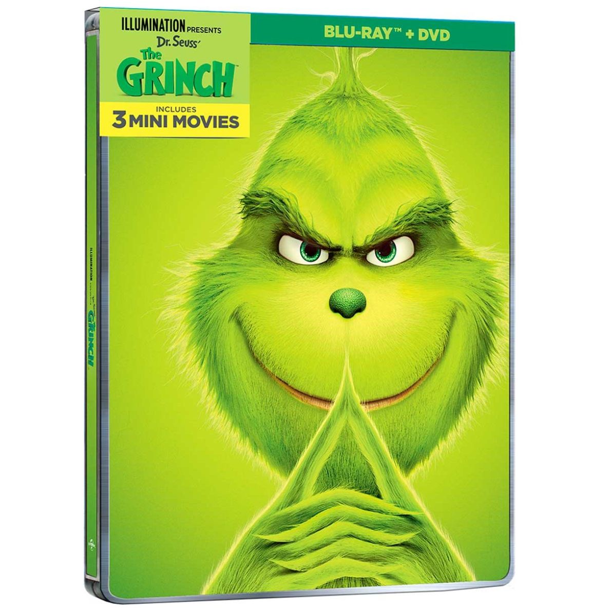 Blu Ray + Dvd el Grinch