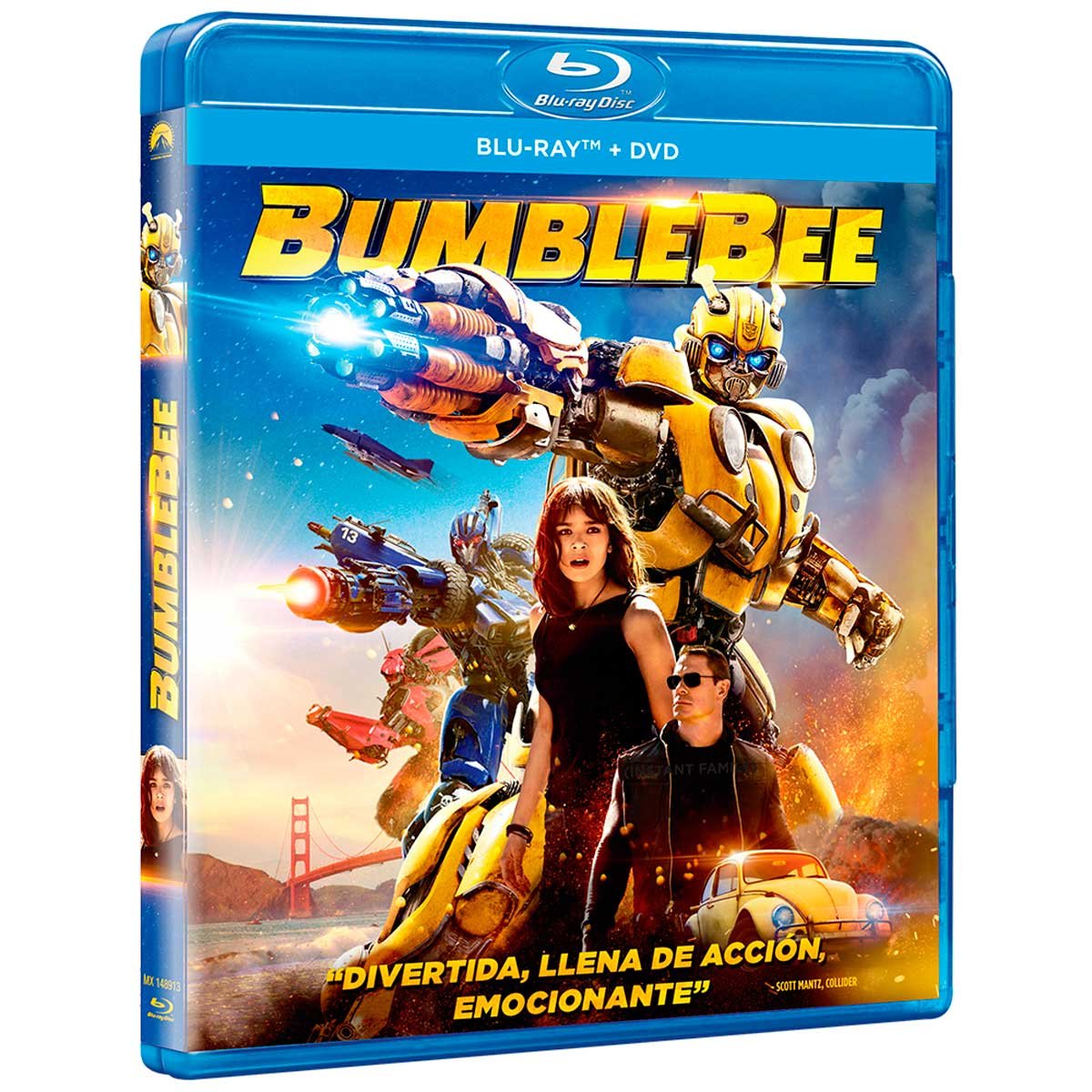 Blu Ray + Dvd Bumblebee