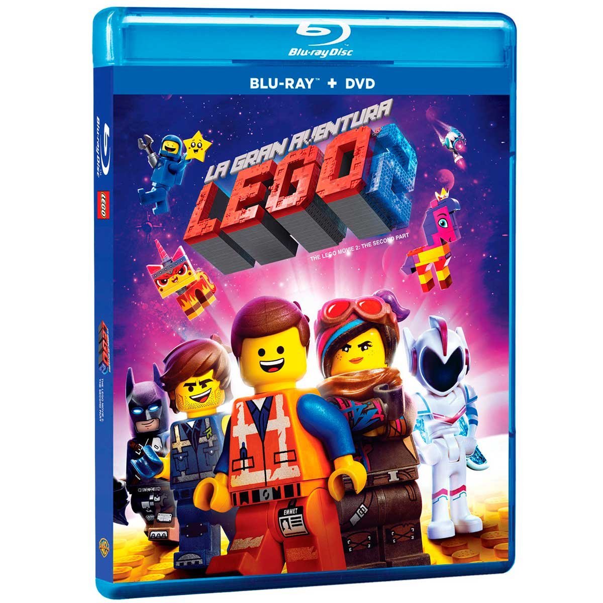 Blu Ray + Dvd la Gran Aventura Lego 2