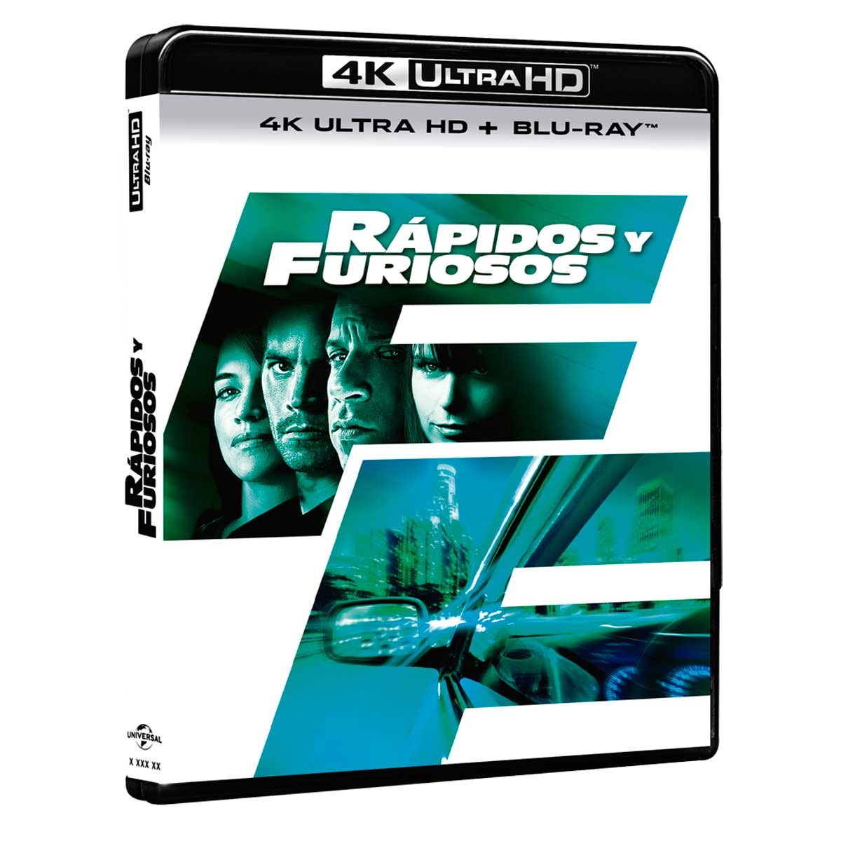4K Uhd + Blu Ray Rápidos y Furiosos