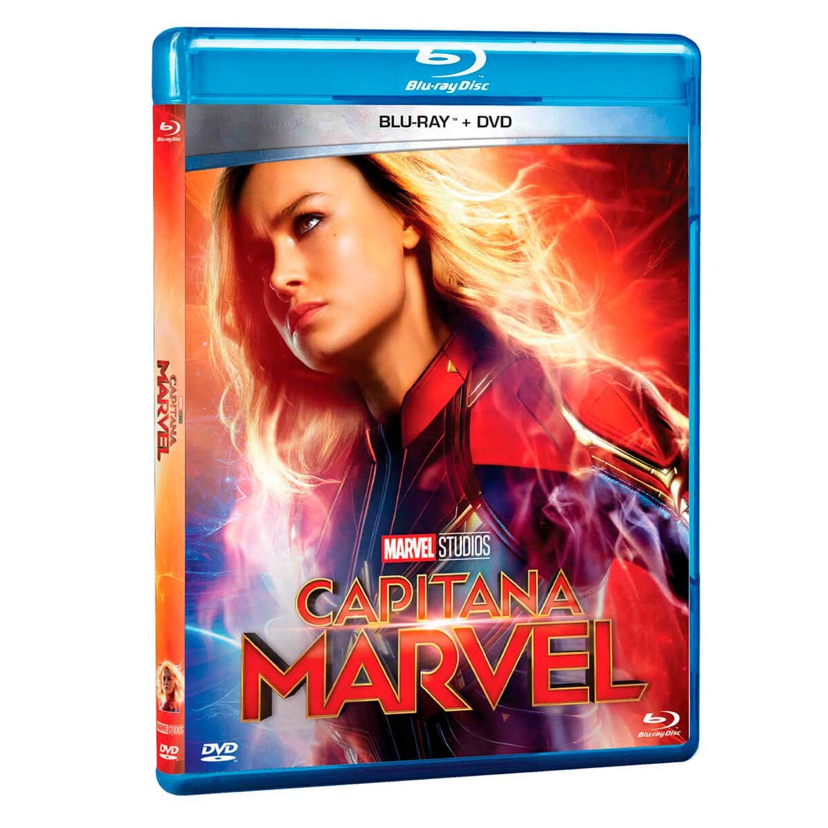 Blu Ray + Dvd Capitana Marvel