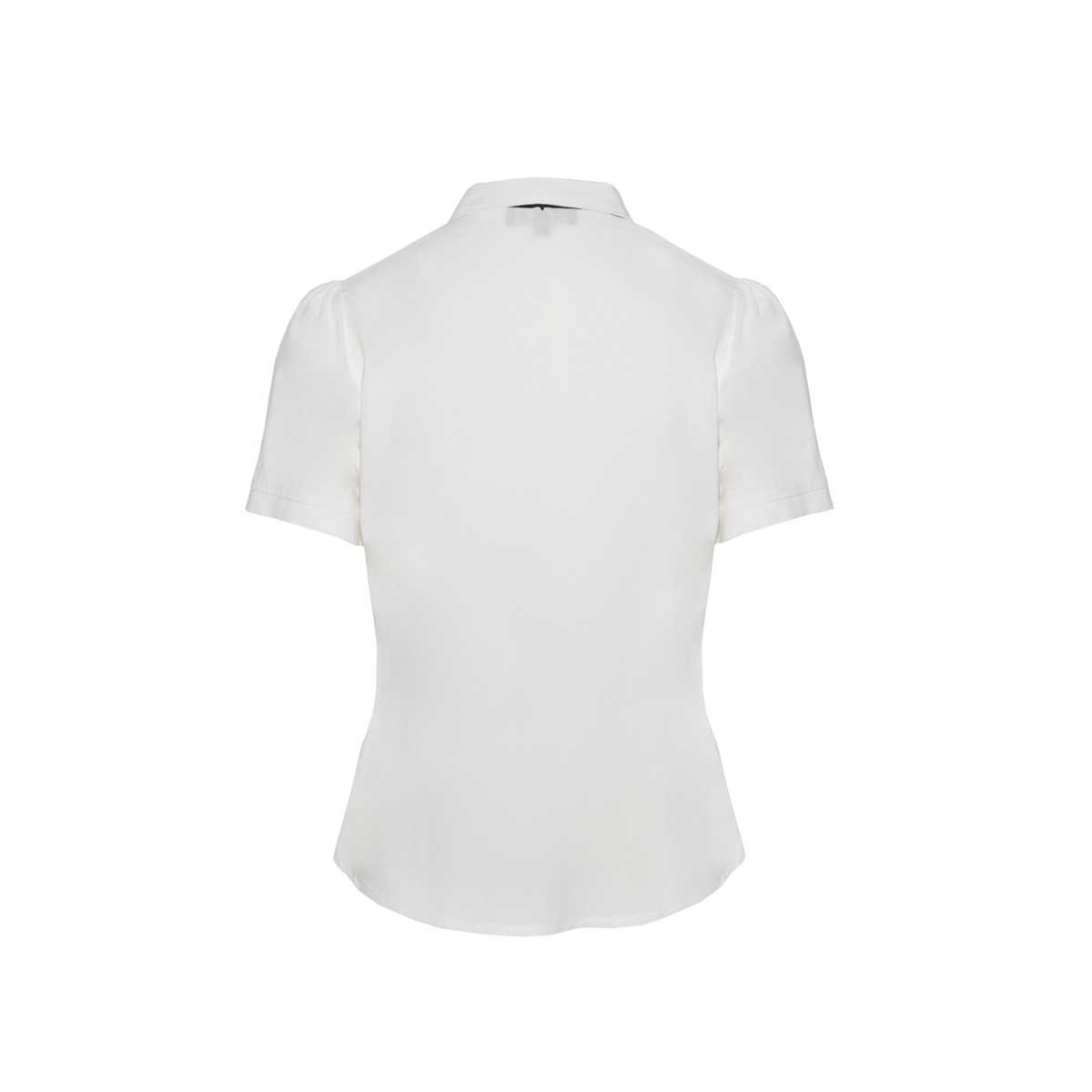 Blusa Camisera con Moño Yhasbel