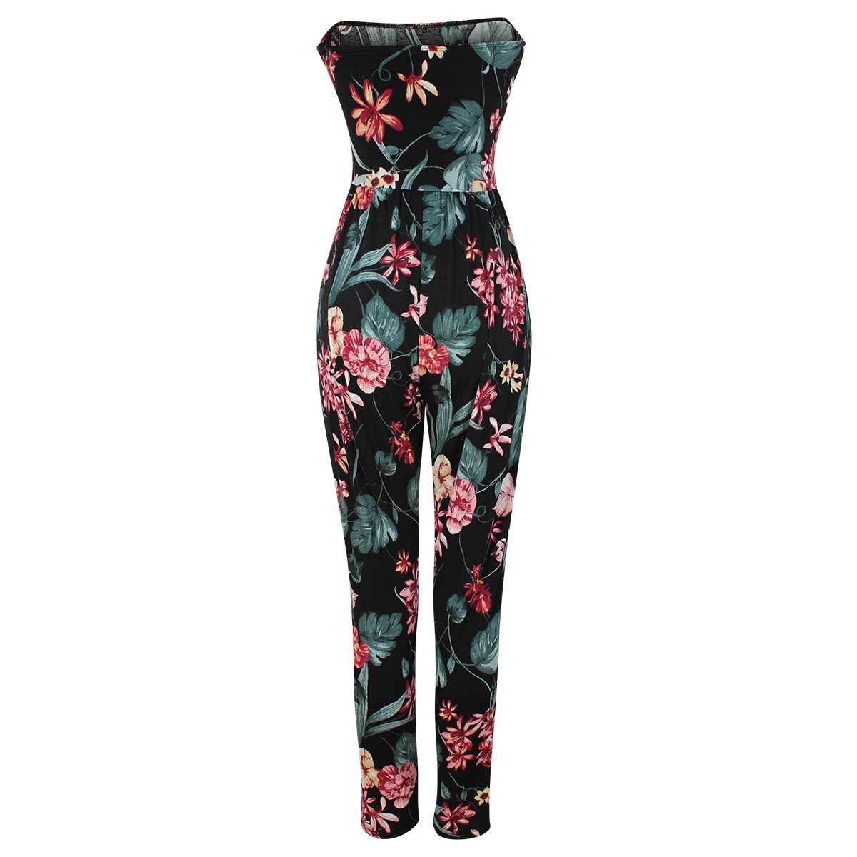 Jumpsuit Straple  Estampado Flores Elle