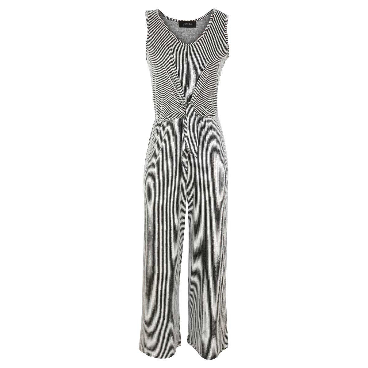 Jumpsuit Sin Manga a Rayas Just By Basel