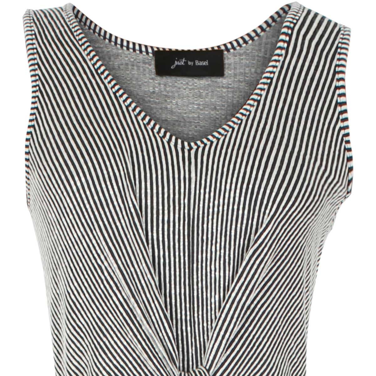 Jumpsuit Sin Manga a Rayas Just By Basel