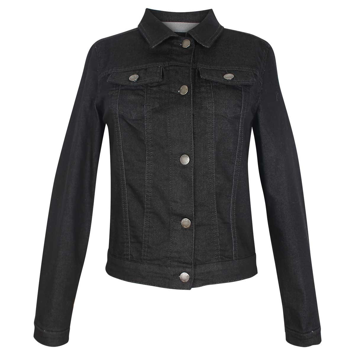 Chamarra Manga Larga Cuello Camisero Just By Basel