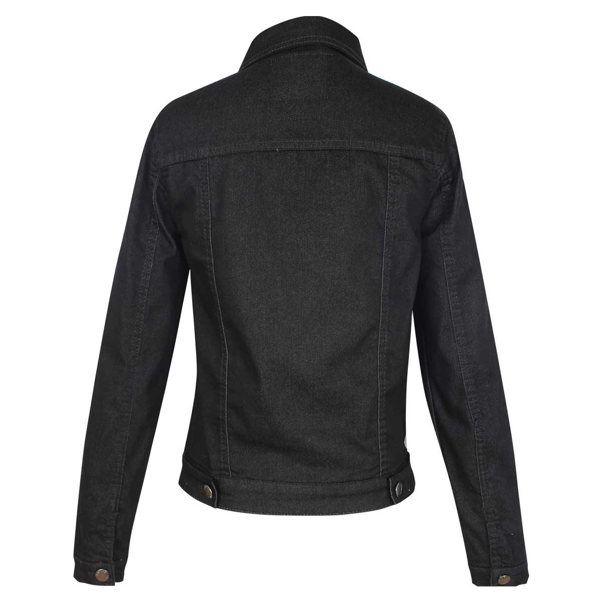 Chamarra Manga Larga Cuello Camisero Just By Basel