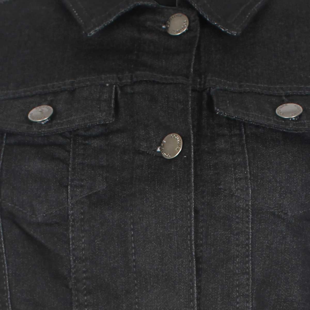 Chamarra Manga Larga Cuello Camisero Just By Basel