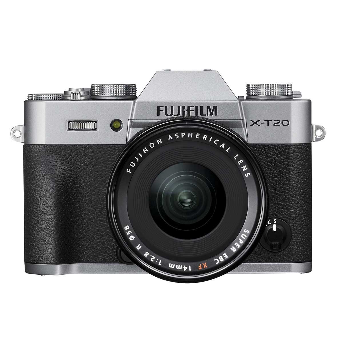 Cámara X-T20 Plata+ Lente Xf18-55 Mm Fujifilm