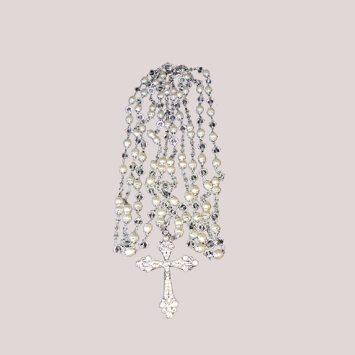 Lazo Perlas Beige Marlu