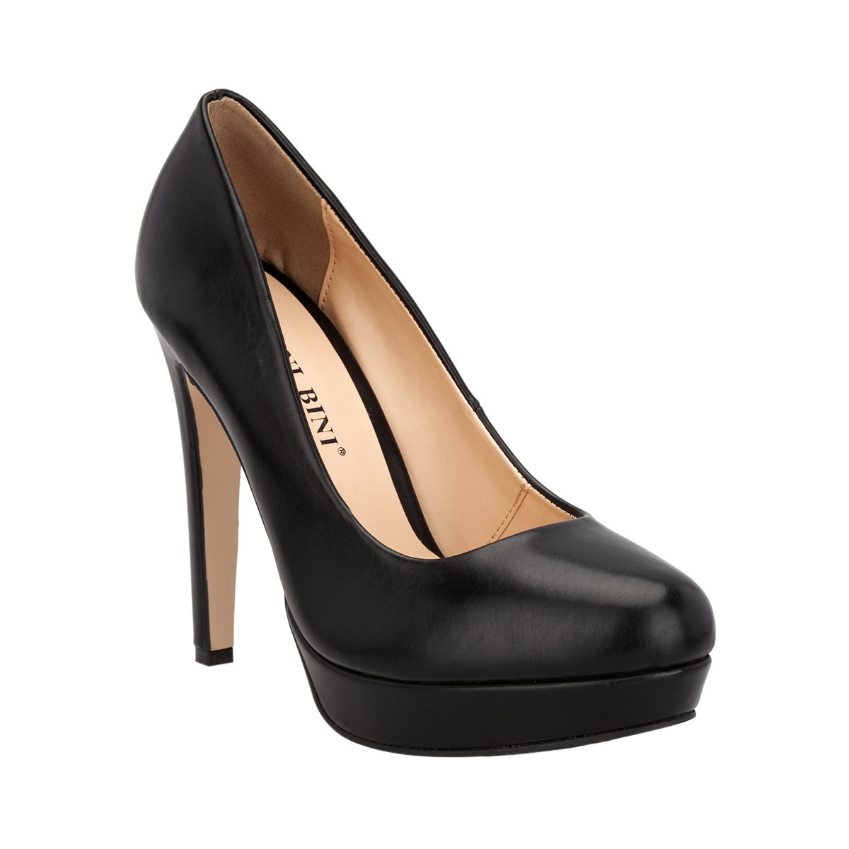 Zapatilla Negra con Media Plataforma Gianni Bini