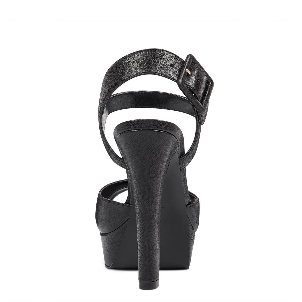 Sandalia Negra Nine West