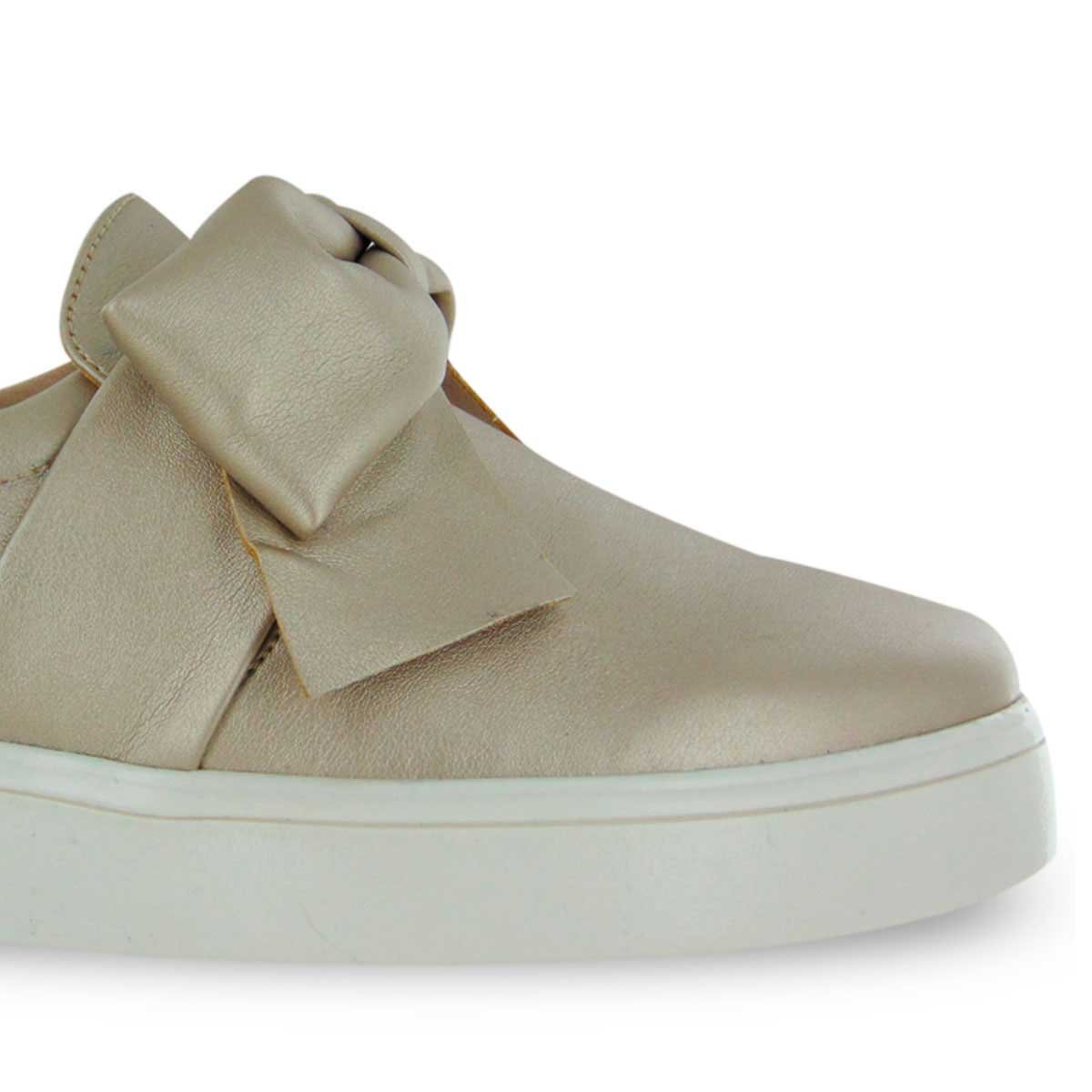 Slip On Amarillo con Moño Mbj