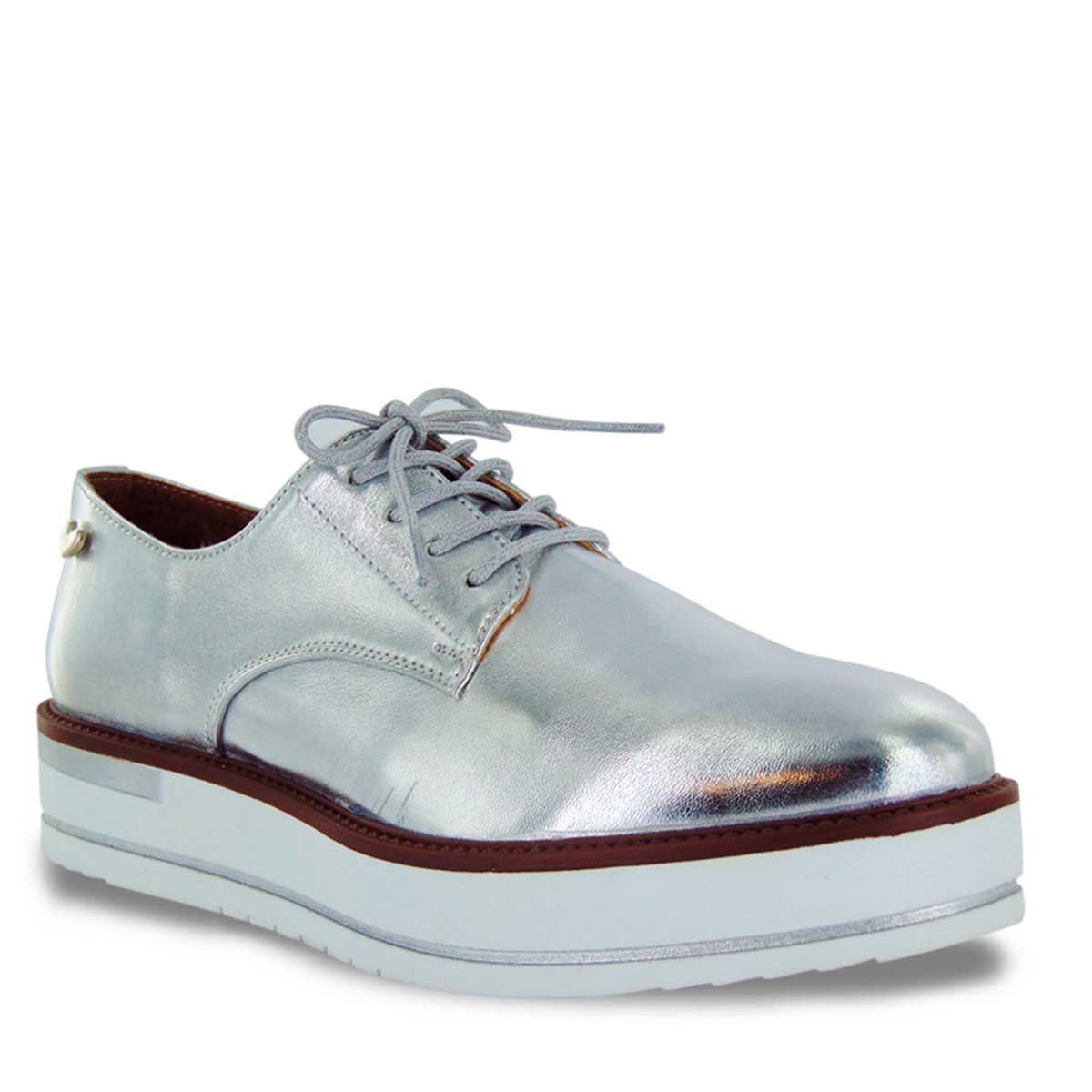 Menstyle Plateado con Agujeta Mbj