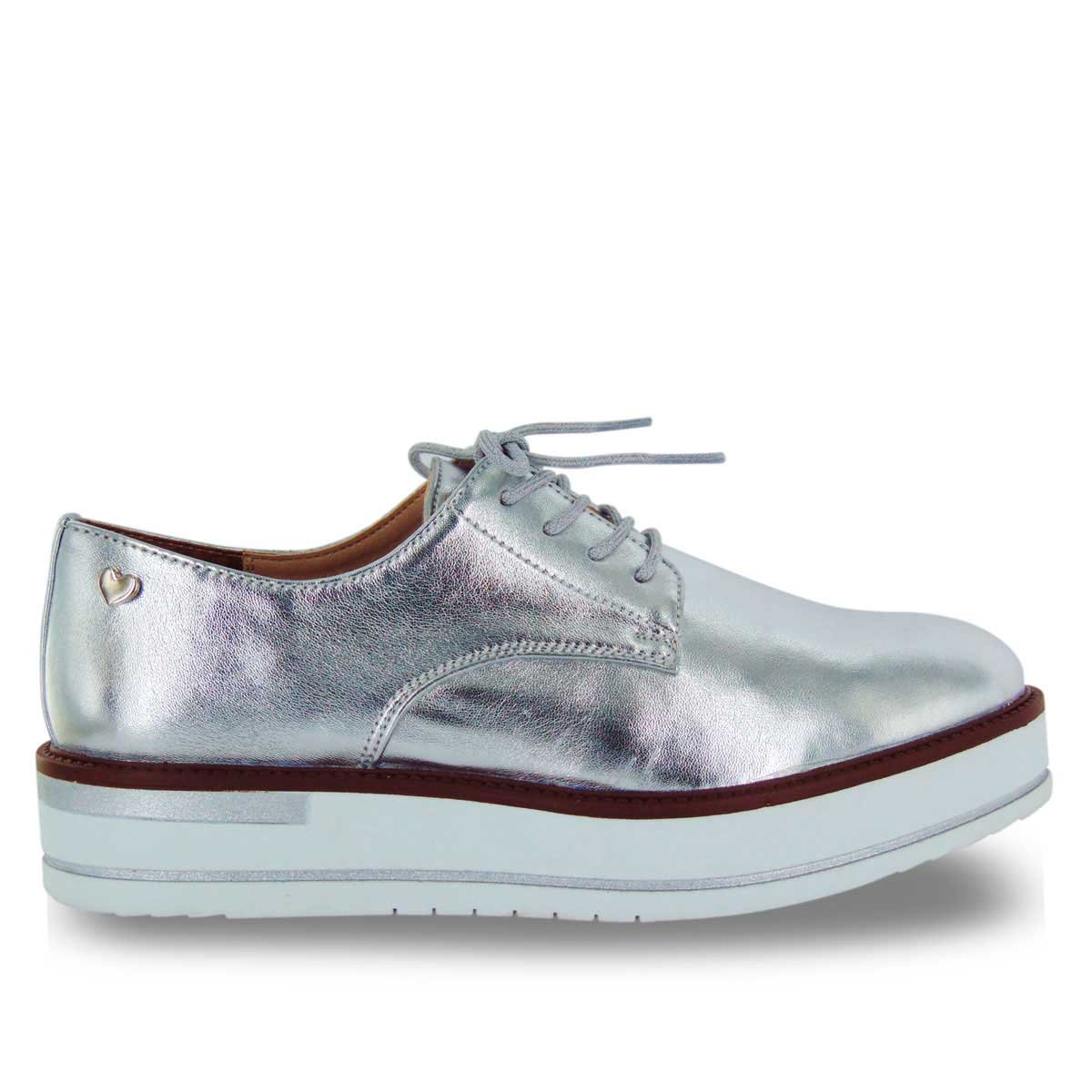 Menstyle Plateado con Agujeta Mbj
