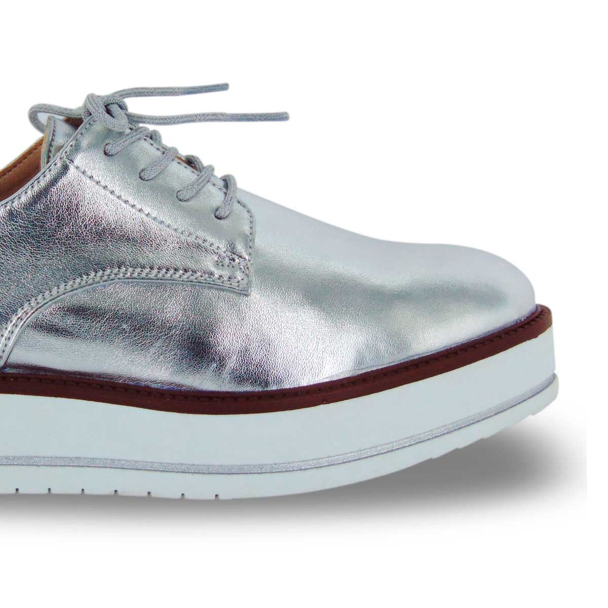 Menstyle Plateado con Agujeta Mbj
