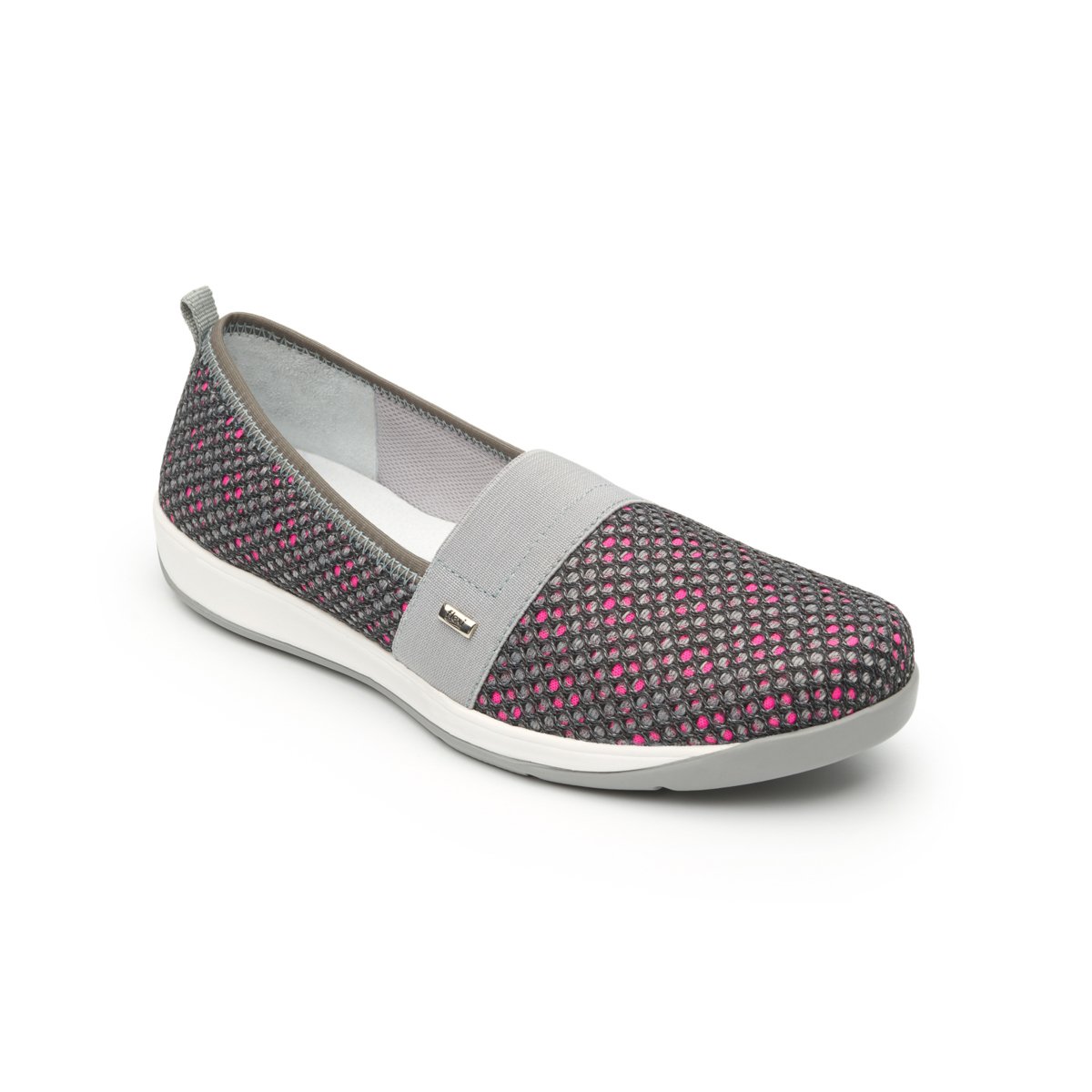 Mocasín Gaby Gris Flexi