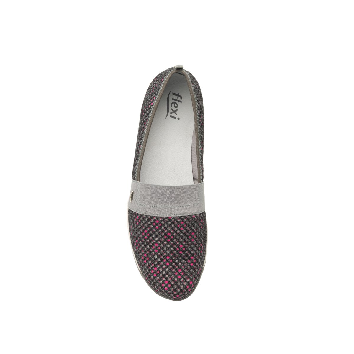 Mocasín Gaby Gris Flexi